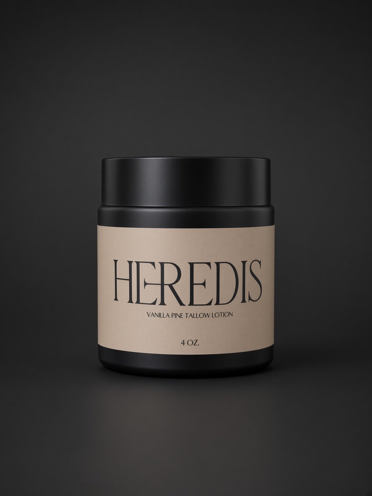 Heredis Vanilla Pine Tallow Lotion 4 oz